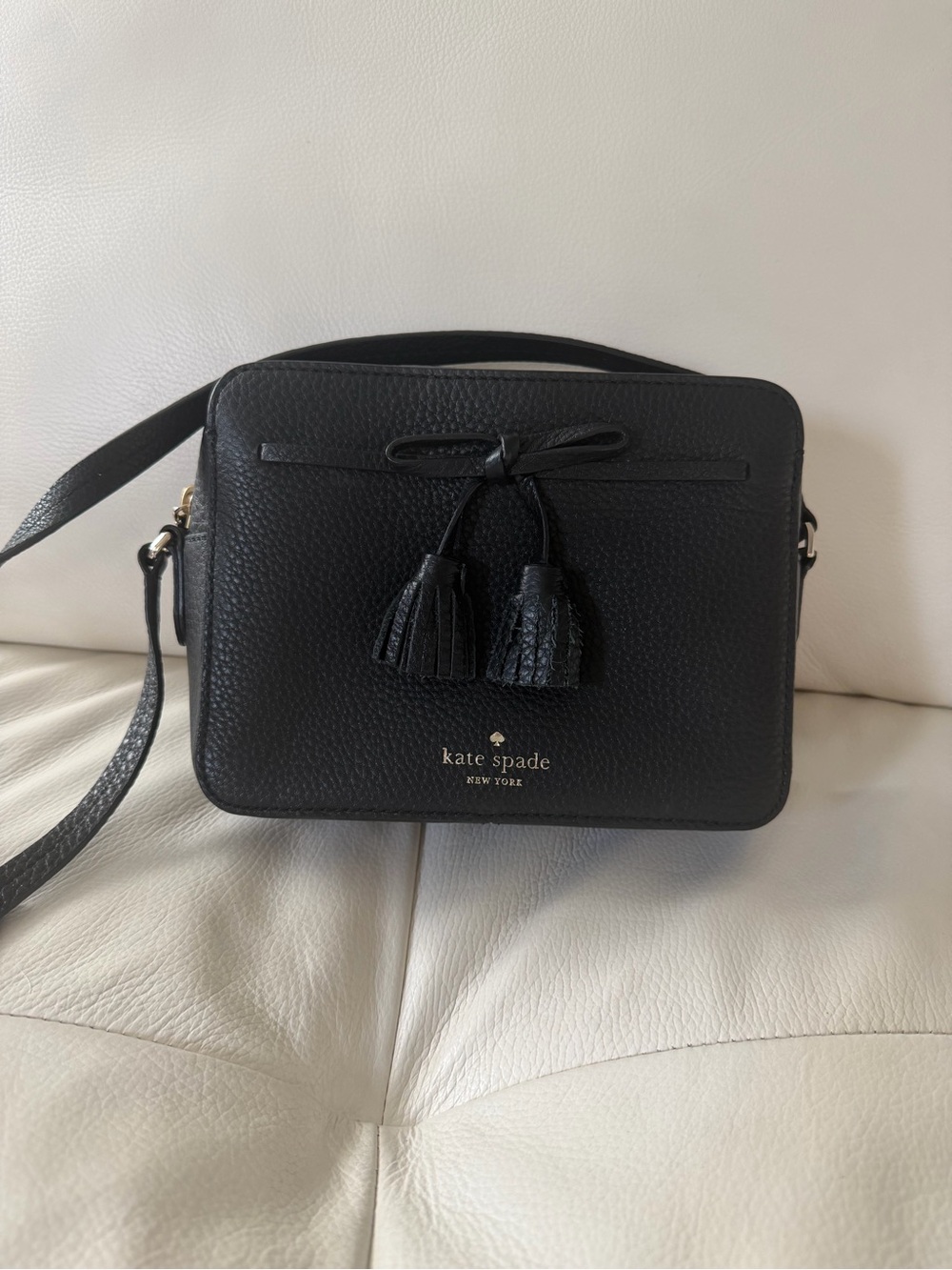 Kate Spade Black Bow Crossbody